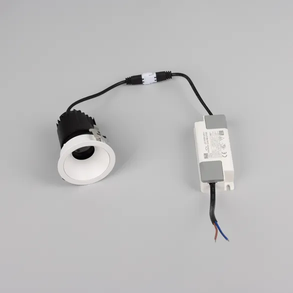 Светильник MS-ARADO-BUILT-R55-7W Warm3000 (WH-WH, 55 deg, 230V) (Arlight, IP20 Металл, 5 лет)