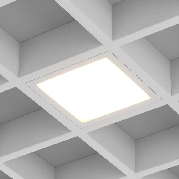Светильник DL-GRIGLIATO-S90x90-12W Warm3000 (WH, 90 deg, 230V) (Arlight, IP40 Металл, 5 лет)