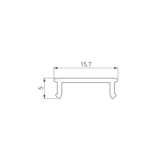 Экран LINE-1716-2000 OPAL (Arlight, Пластик)