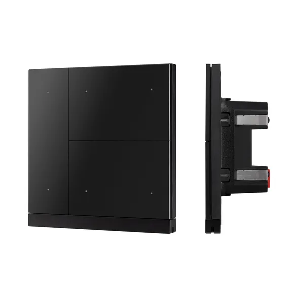 INTELLIGENT ARLIGHT Механизм панели KNX-303-22-IN Black (Bus) (IARL, IP20 Пластик, 2 года)