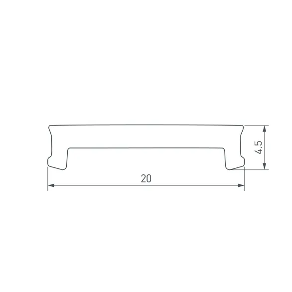 Экран W21-5000 SILICONE (Arlight, Силикон)