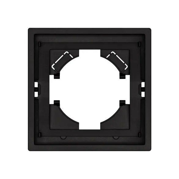 Рамка пластиковая FRM-TENDO-SFPL-1-BK (Arlight, -)