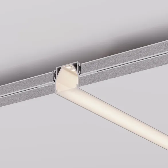 Профиль LINIA32-FANTOM-MID-2000 ANOD (Arlight, Алюминий)