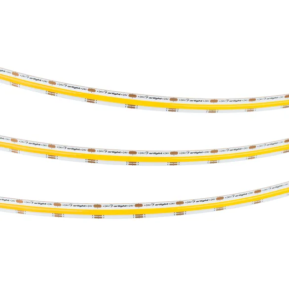Светодиодная лента COB-X560-10mm 24V Warm3000 (5-15 W/m, IP20, 5m) (Arlight, -)