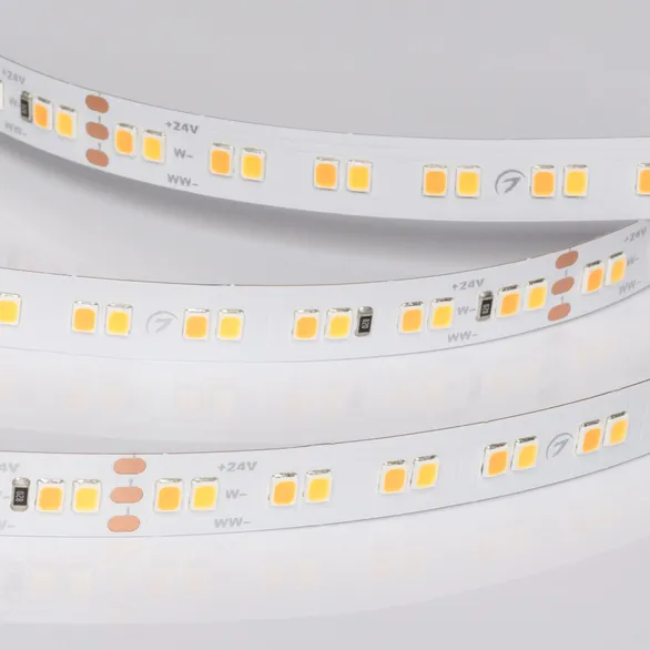Светодиодная лента UL-A160-10mm 24V Day-MIX (12 W/m, IP20, 5m) (Arlight, Изменяемая ЦТ)