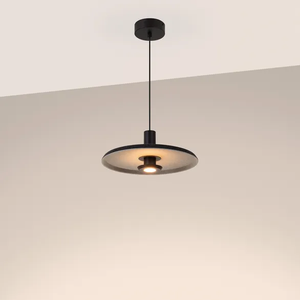 Светильник SP-KOTARO-R350-12W Warm3000 (BK-GR, 36 deg, 230V, TRIAC) (Arlight, IP20)