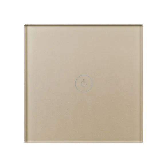 Выключатель сенсорный SWT-OMALI-S01-ZB-GD (250V, 10A, Zigbee) (Arlight, Стекло)