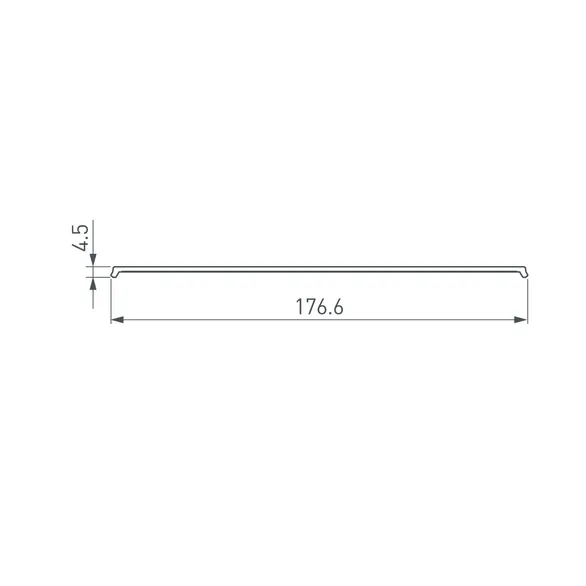 Экран ARH-POWER-W200-2000 OPAL (Arlight, Пластик)