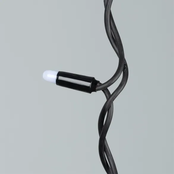 Светодиодная гирлянда ARD-EDGE-PRO-4000x600-BLACK-128LED-MILK-FLASH White (230V, 8W) (Ardecoled, IP65, 2 года)