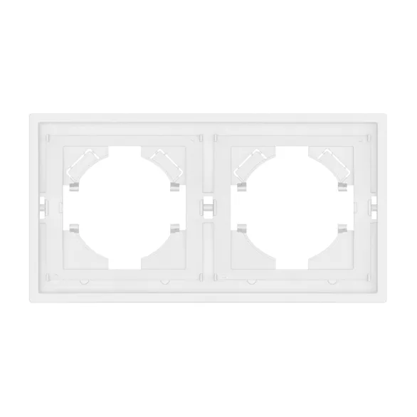 Рамка пластиковая FRM-TENDO-PL-2-WH (Arlight, -)