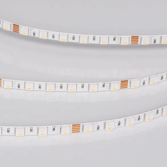Светодиодная лента RT-H96-5mm 24V RGBW-Warm-4-in-1 (10 W/m, IP20, 5m) (Arlight, узкая)