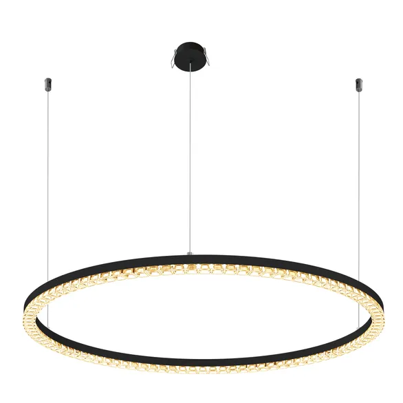 Светильник SP-DIAMOND-R650-36W Warm3000 (BK, 45 deg, 230V, TRIAC) (Arlight, IP20 Металл, 5 лет)