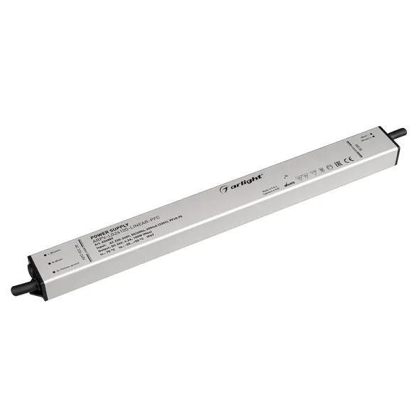 Блок питания ARPV-LG24100-LINEAR-PFC (24V, 4.2A, 100W) (Arlight, IP67 Металл, 5 лет)