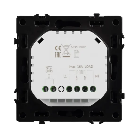 Терморегулятор SWT-NOBE-MTE-SFPL-WH (электрический тёплый пол) (Arlight, Белый кварц)