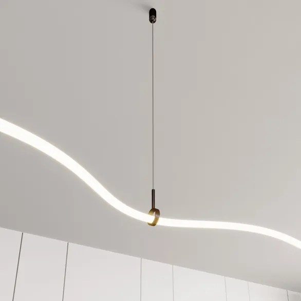 Держатель трека ART-APRIORI-HOLDER-HANG-TUBE-L1500 (BK) (Arlight, IP20 Металл, 3 года)