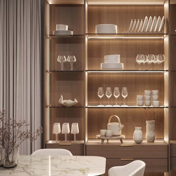 Профиль с экраном SL-KANT-H10-SQUARE-2000 IRON GREY (Arlight, Алюминий+пластик)