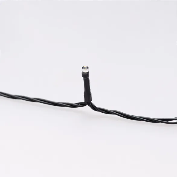 Светодиодная гирлянда Нить Смарт ARD-MOOD-CLASSIC-20000-BLACK-200LED Warm (230V, 4.7W, Tuya Wi-Fi) (Ardecoled, IP65)