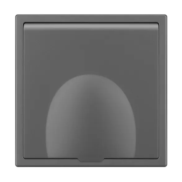 Механизм розетки влагозащищённый SCT-NOBE-MCP-SFPL-GR (230V, 16A) (Arlight, Серый базальт)