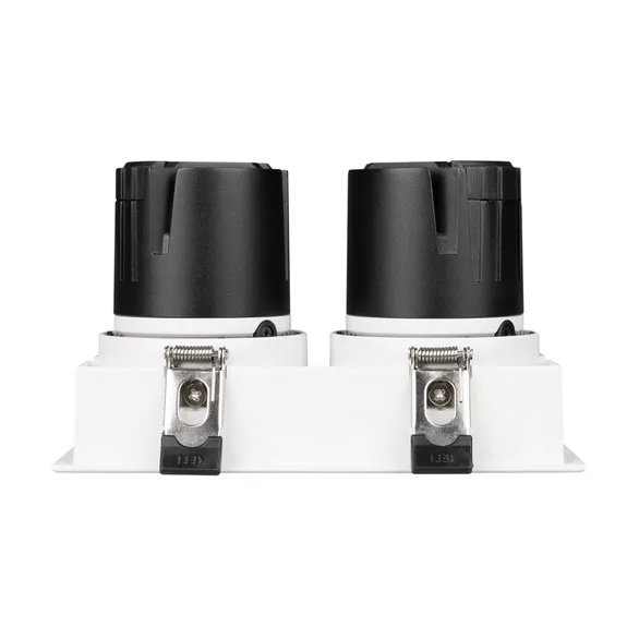 Светильник MS-FLOW-BUILT-S157x85-2x6W Warm3000 (WH, 55 deg, 230V) (Arlight, IP20 Металл, 5 лет)