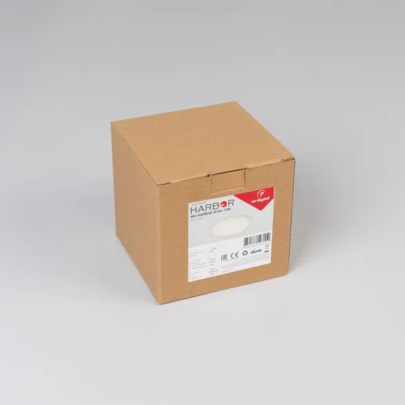Светильник MS-HARBOR-R106-15W Warm3000 (WH, 50 deg, 230V) (Arlight, IP20 Металл, 5 лет)
