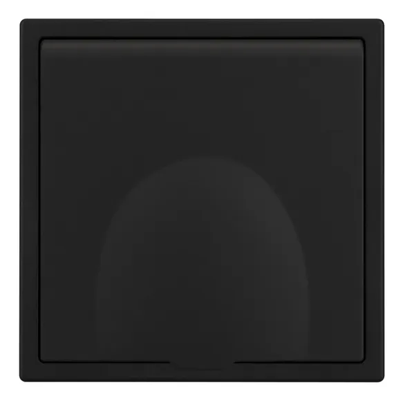 Механизм розетки влагозащищённый SCT-NOBE-MCP-SFPL-BK (230V, 16A) (Arlight, Черный оникс)