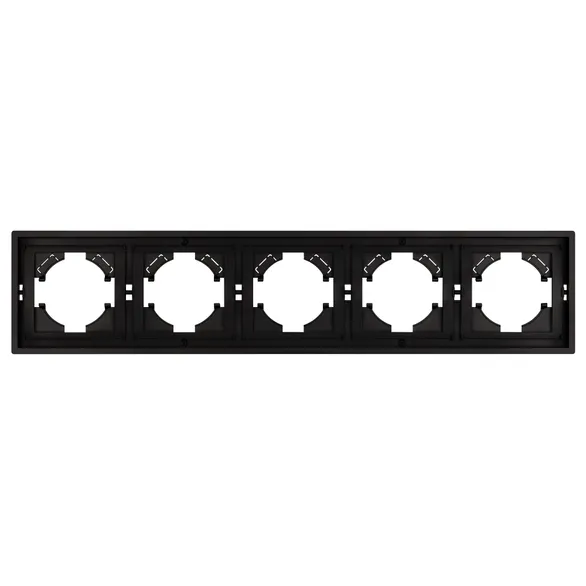 Рамка пластиковая FRM-TENDO-PL-5-BK (Arlight, -)