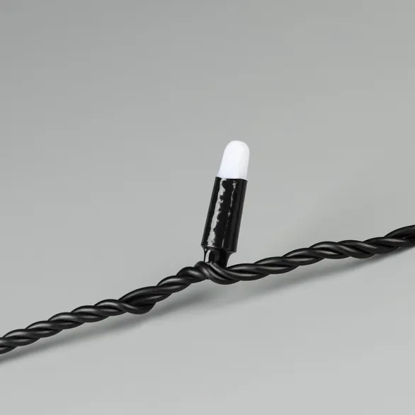 Светодиодная гирлянда ARD-STRING-PRO-10000-BLACK-100LED-MILK-LIVE RGB-DMX (24V, 10W) (Ardecoled, IP65)