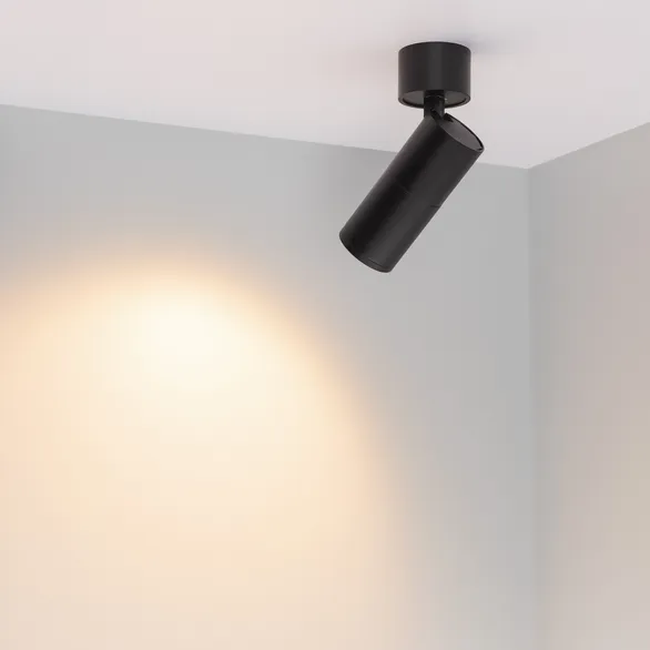 Светильник SP-ARTEMIS-SURFACE-FLAP-R55-12W Warm3000 (BK, 8-80 deg, 230V) (Arlight, IP20 Металл, 5 лет)