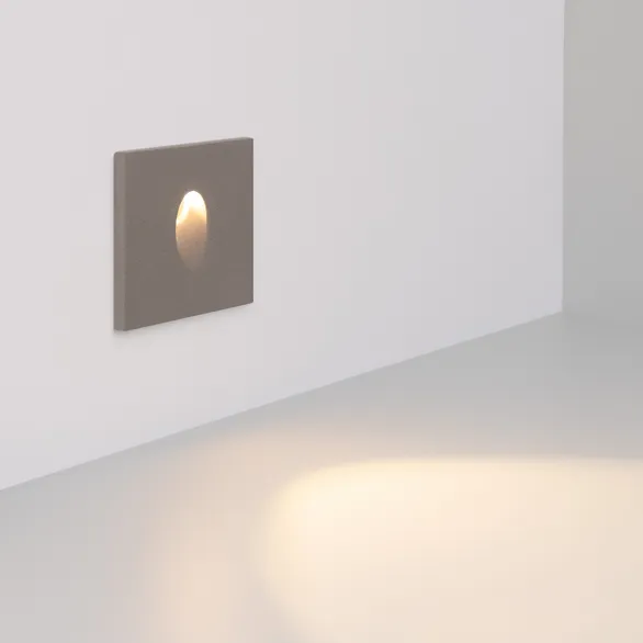 Светильник LT-TIE-S100-3W Warm3000 (GR, 45x70 deg, 230V) (Arlight, IP65 Бетон, 3 года)