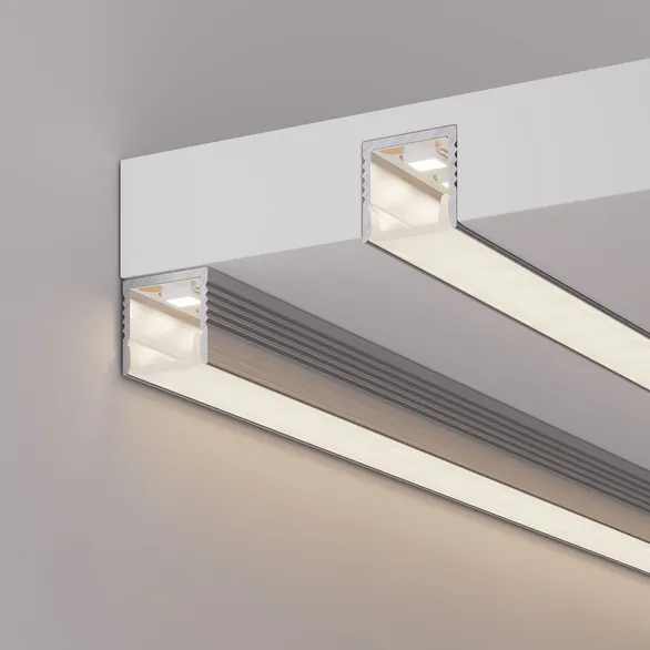 Профиль LINE-1212-2000 ANOD (Arlight, Алюминий)