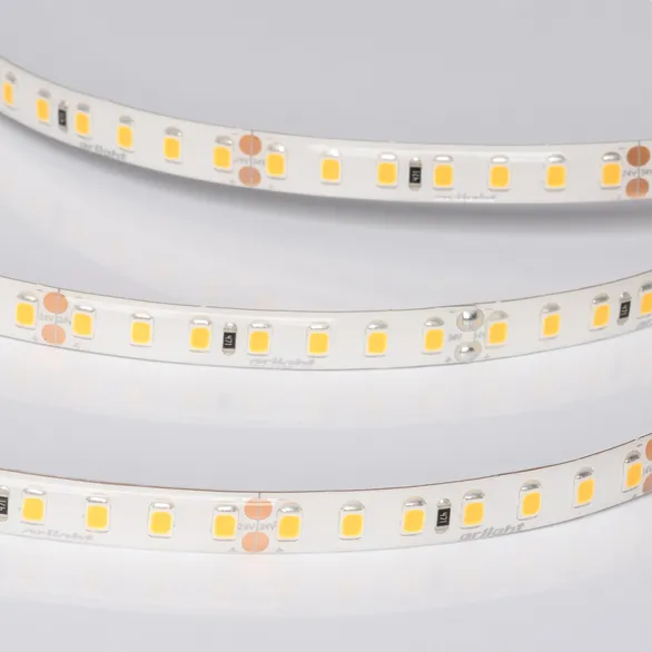 Светодиодная лента герметичная RTW-SE-A140-8mm 24V Warm3000 (5 W/m, IP65, 5m) (Arlight, -)
