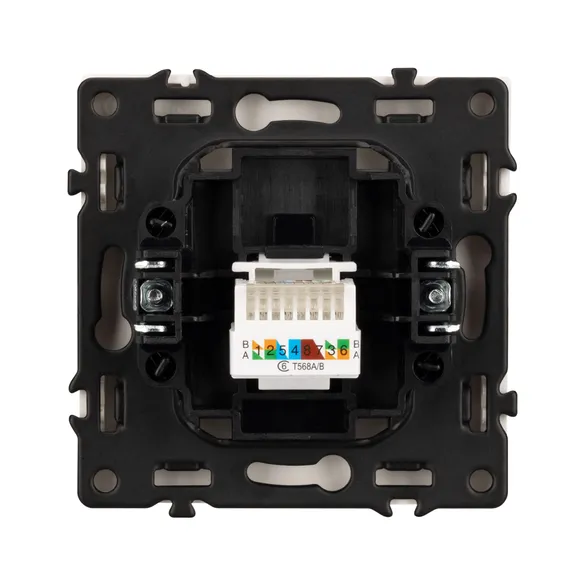 Механизм компьютерной розетки SCT-NOBE-MPC1-SFPL-GD (RJ-45, CAT6) (Arlight, -)