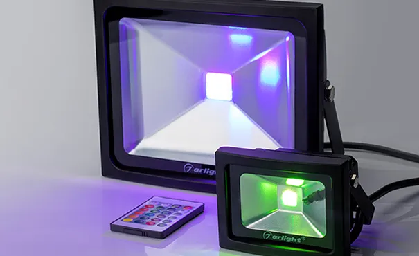 Расширение ассортимента RGB-прожекторов Arlight