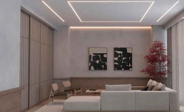 Один профиль — два типа потолка