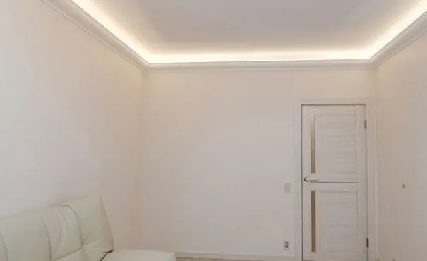 Закарнизная подсветка как основное освещение в квартире