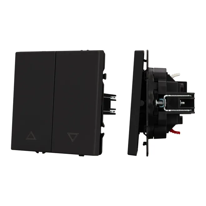 Механизм выключателя управления шторами SWT-NOBE-MKR2-SFPL-BK (230V, 10A) (Arlight, -)