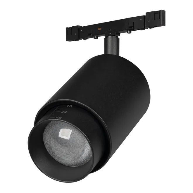 Светильник MAG-MICROCOSM-SPOT-ZOOM-R59-12W Day4000 (BK, 20-60 deg, 24V) (Arlight, IP20 Металл, 5 лет)