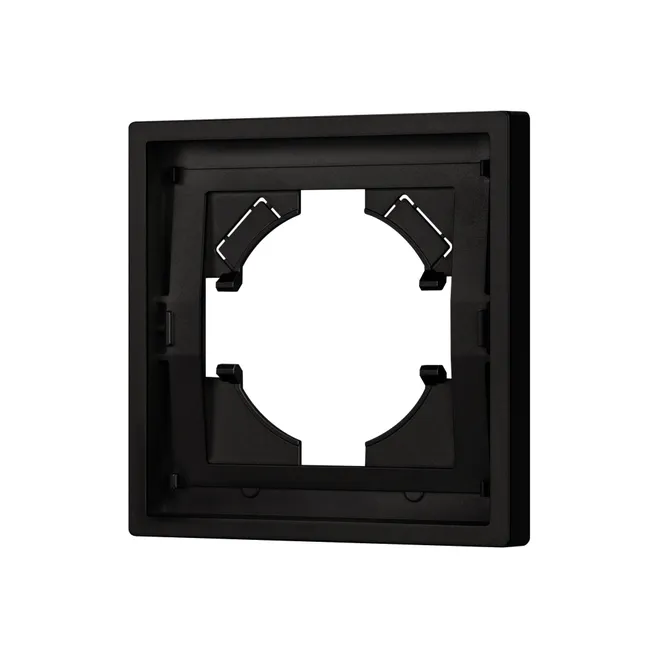 Рамка пластиковая FRM-TENDO-SFPL-1-BK (Arlight, -)