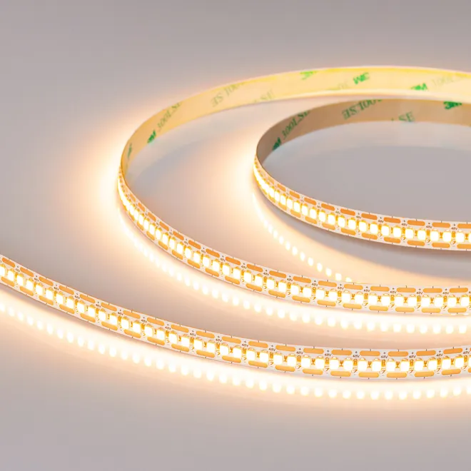 Светодиодная лента UL-A240-10mm 48V Warm2400-CX2 (23 W/m, IP20, 10m) (Arlight, 7 лет)
