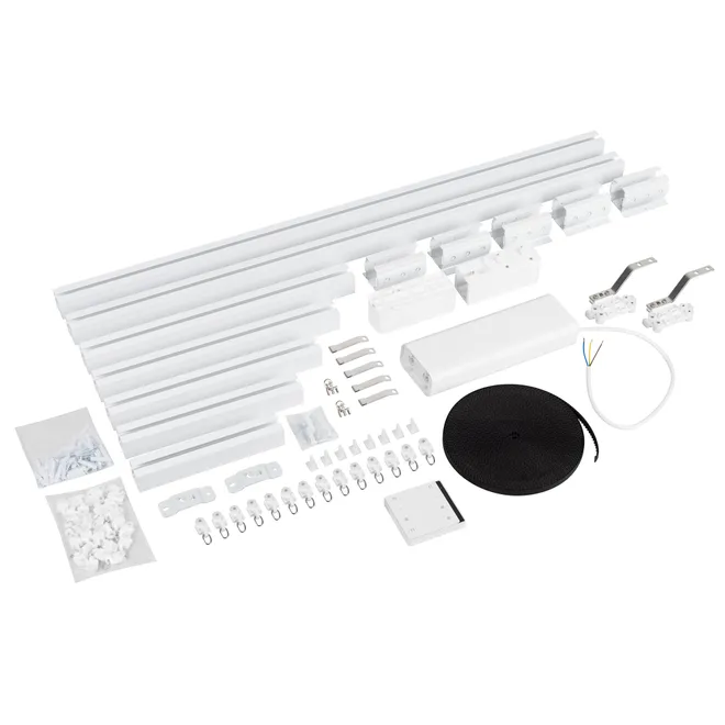 Карниз для штор с электроприводом ECK-IND-RF-3M (Arlight, IP20 Металл, 3 года)