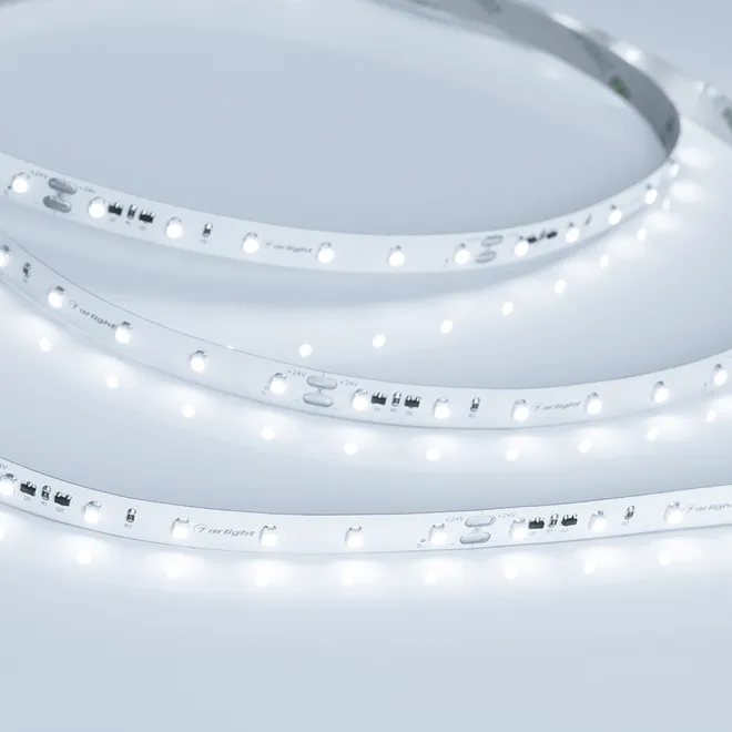Светодиодная лента RT-20000 24V White6000 (3528, 60 LED/m, 20m) (Arlight, 4.8 Вт/м, IP20)