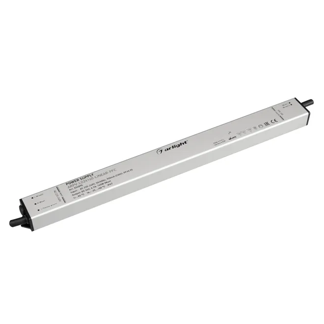 Блок питания ARPV-LG24160-LINEAR-PFC (24V, 6.7A, 160W) (Arlight, IP67 Металл, 5 лет)