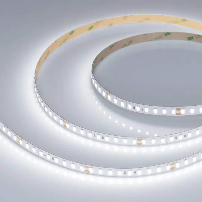 Светодиодная лента ULTRA-C126-10mm 24V White6000 (14.4 W/m, IP20, 5630, 5m) (Arlight, высок.эфф.200 лм/Вт)
