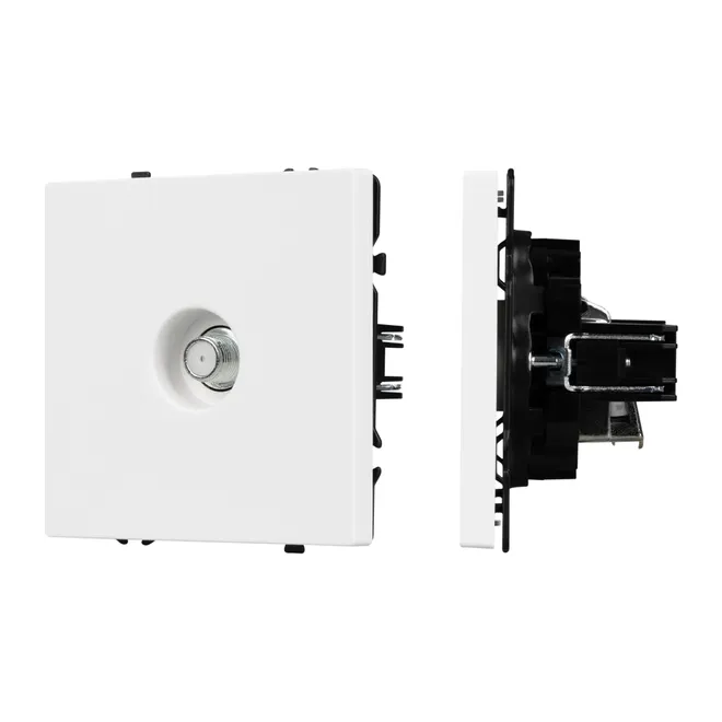 Механизм спутниковой розетки SCT-NOBE-MST1-SFPL-WH (SAT) (Arlight, Белый кварц)