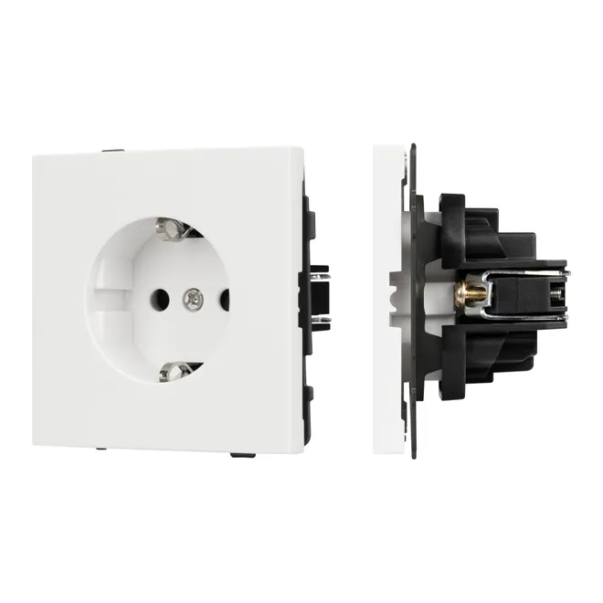 Механизм электрической розетки SCT-NOBE-MEU1-SFPL-WH (230V, 16A) (Arlight, -)