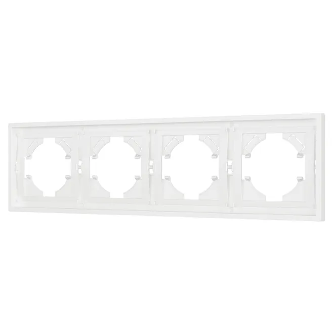 Рамка пластиковая FRM-TENDO-SFPL-4-WH (Arlight, -)