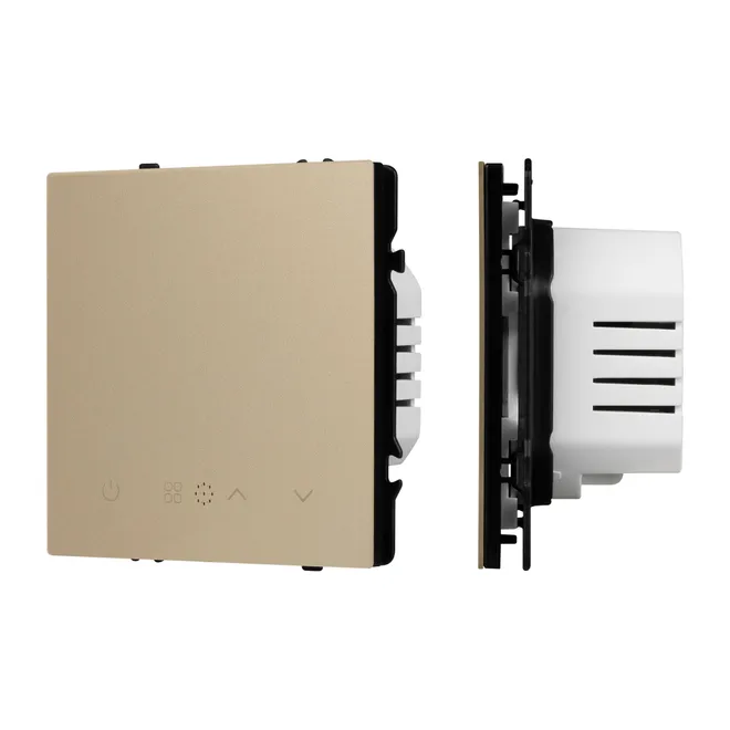 Терморегулятор SWT-NOBE-MTE-SFPL-GD (электрический тёплый пол) (Arlight, Золотой песок)