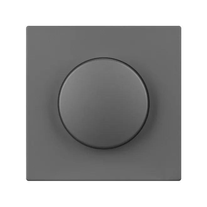 Лицевая панель светорегулятора PNL-NOBE-FB-SFPL-GR  (Arlight, Серый базальт)