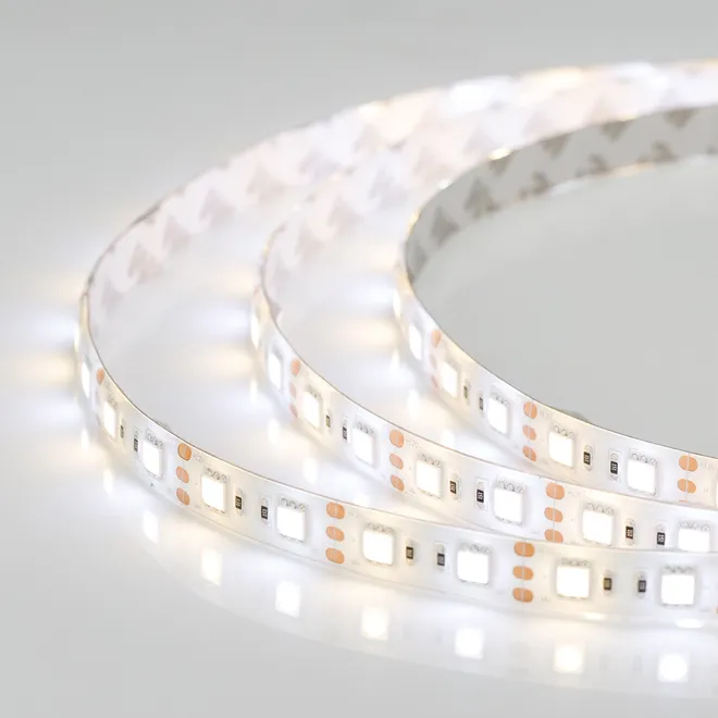 Светодиодная лента герметичная RTW-SE-B60-12mm 12V White-MIX (14.4 W/m, IP65, 5060, 5m) (Arlight, Изменяемая ЦТ)