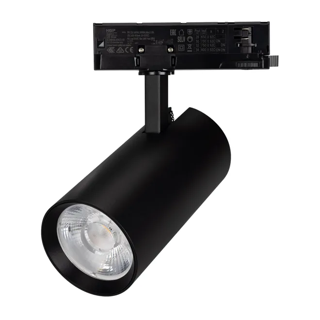 Светильник LGD-GERA-4TR-R90-30W Day4000 (BK, 15 deg, 230V) (Arlight, IP20 Металл, 5 лет)